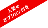 人気のオプション付き