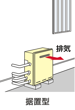 ガス給湯器を探す