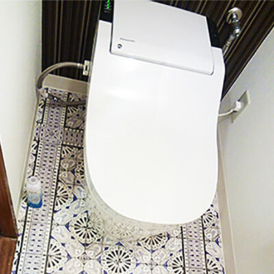 おしゃれなフロアとエコなトイレでわくわくできる空間に 福岡県福岡市中央区の定額リフォームならリノコ